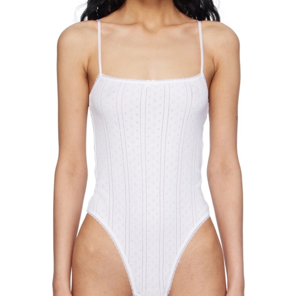 🤍Cou Cou Intimates // The Pointelle Bodysuit🤍